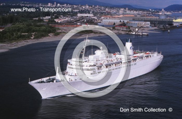 SEA PRINCESS ex Kungsholm - Pass / Cruise