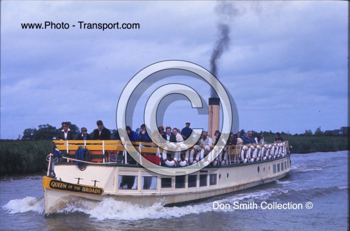 QUEEN OF THE BROADS - Steam Pleasurecraft
