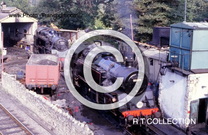 BR Standard Class 4 2-6-4T No.80078 and 80104