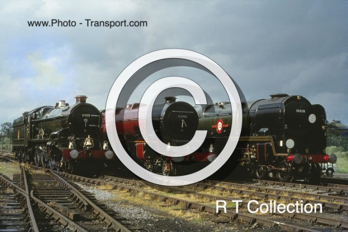 GWR King Class 4-6-0 No.6000 KING GEORGE V &  LMS 4-6-2 No.6201 &  MN No.35028  CLAN LINE