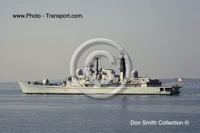 HMS EDINBURGH - D97 - Guided Missile Destroyer