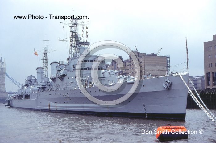 HMS BELFAST - C35 - Preserved Battleship