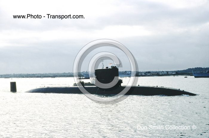 HMS SWIFTSURE - Submarine