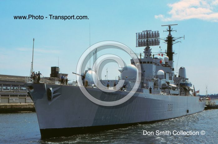 HMS BRISTOL - D23