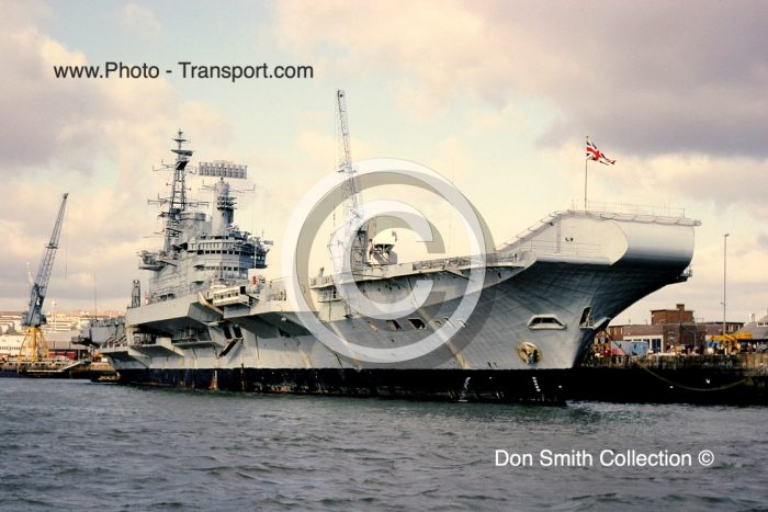 HMS HERMES - R12 - Aircraft Carrier