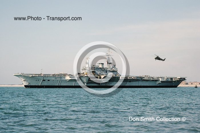 HMS HERMES - R12  - Aircraft Carrier