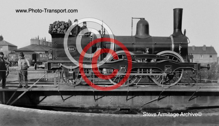 South Eastern Railway  Cudworth "205" class 0-4-2 WT No.210.
