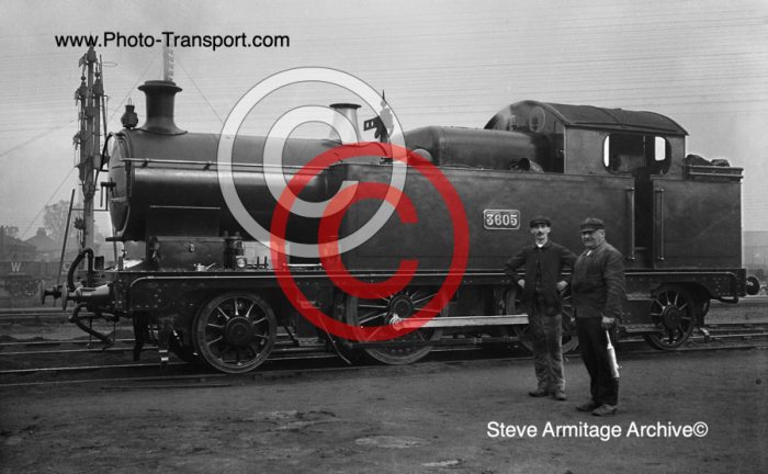 Great Western Railway  Dean "3600" Class 2-4-2 Tank No.3605.
