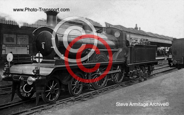 London Brighton & South Coast Railway  "B4" Class 4-4-0 No.69 "Bagshot" at East Croydon