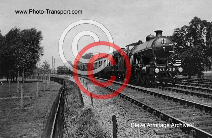 London Brighton & South Coast Railway  Marsh "H1"4-4-2 No.38 at Tooting Common.