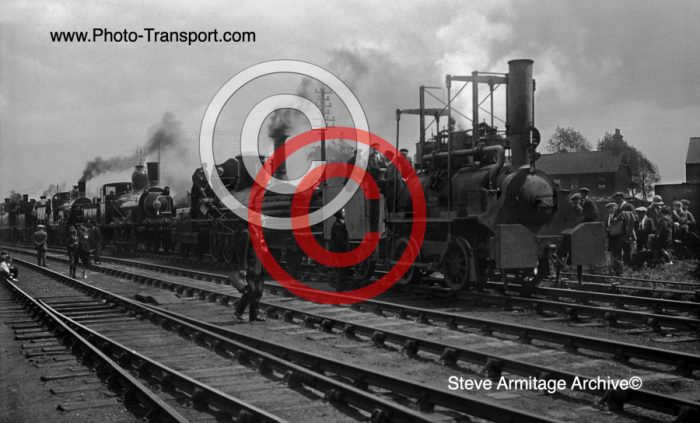 Cavalcade to mark the centenary of the Stockton & Darlington Railway at Urlay Nook,Nr.Stockton on 2.7.1925.