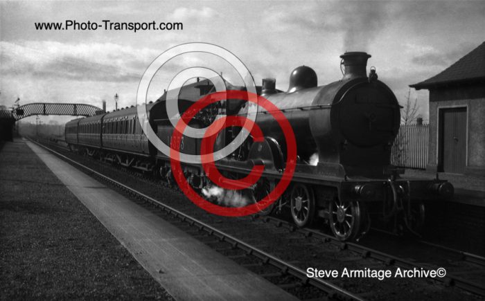 Ex Caledonian Railway "Dunalastair IV" Class 4-4-0 No.14353 at Slateford Station,Edinburgh