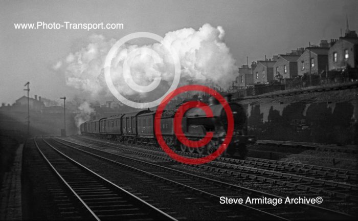 Ex London & North Western Railway "Prince of Wales" Class 4-6-0 No.5684 "Arabic" at Kensal Green,London