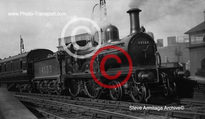 Ex - Glasgow & South Western Railway  "119" Class 4-4-0 No.14135 at Glasgow St.Enoch Station