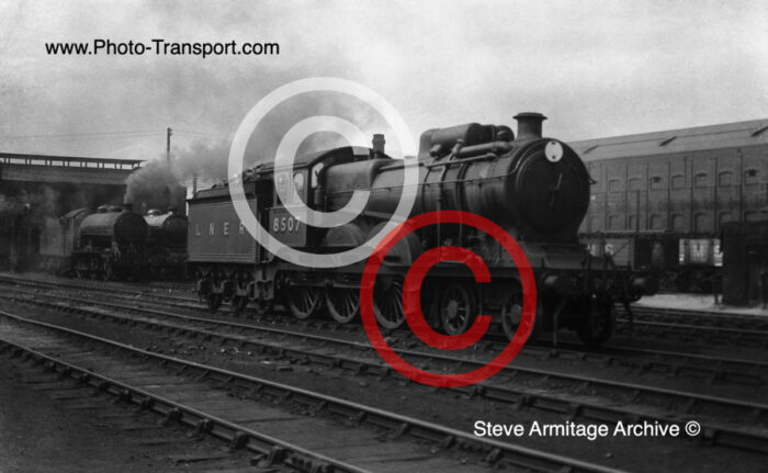 Ex Great Eastern Railway Class "S69" 4-6-0 (LNER class "B12") at Stratford MPD,March 1946.