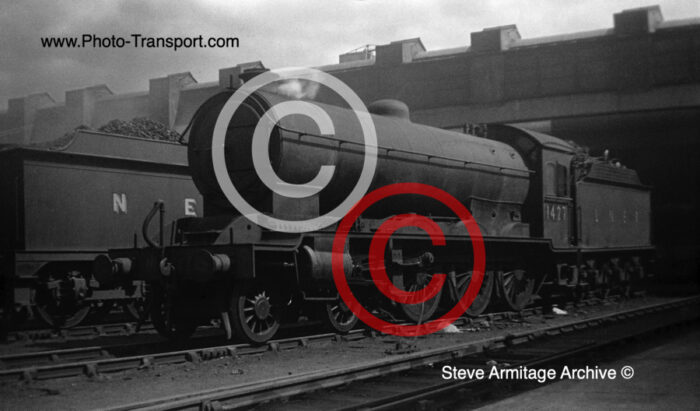Ex North Eastern Railway "B16" Class 4-6-0 No.1427 at an unknown MPD.