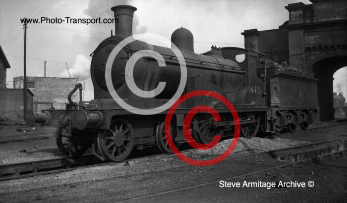 Ex Highland Railway "Ben Class" 4-4-0 No.14410 "Ben Dearg" at Inverness MPD on 27.3.1948.