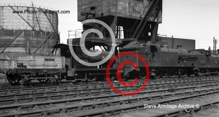 Ex NBR Class "Y9" 0-4-0 Saddletank No.68106 at Kipps MPD (65E) Old Monkland,Lanarkshire.