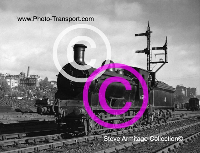 Ex North British Railway class "C" (LNER class "J36") 0-6-0 No.65319 at Dundee on Wednesday 12.10.1955.
