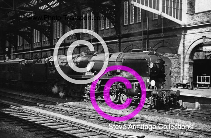 Ex Southern Railway rebuilt "Battle of Britain " Class 4-6-2 No.34085 "501 Squadron"