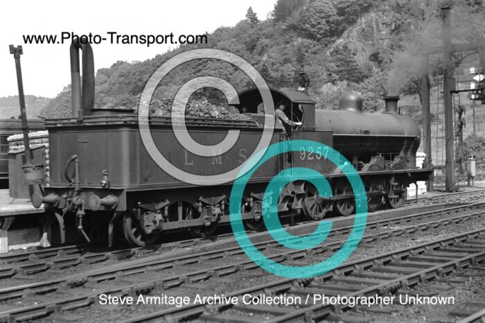 London & North Western Railway "G1" Class 0-8-0 No.9257 at Bangor Station,Gwynedd.