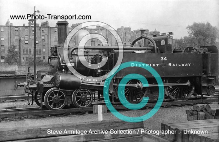 District Railway 4-4-0 Tank No.34