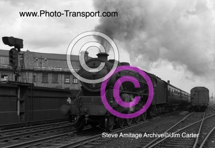 Ex LMS "Black 5" No.44899 at Manchester Victoria.