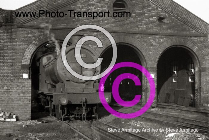 Ex-North Eastern Railway Class "P3" ( LNER Class "J27") 0-6-0 No.65861 at South Blyth MPD.