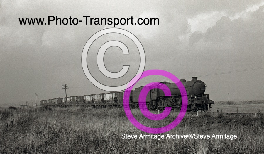 Ex-LNER "B1" Class 4-6-0 No.61014(formerly named "Oribi") at Cambois,Northumberland on Saturday 8th October 1966.