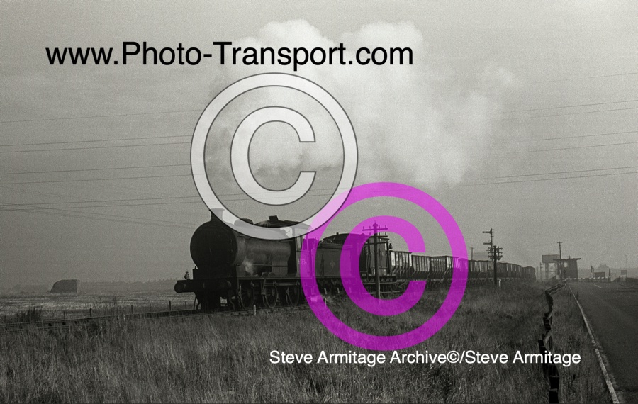 Ex-LNER Class "B" (LNER Class "J27") 0-6-0 No.65834 at Cambois,Nothumberland on Saturday 8th October 1966.