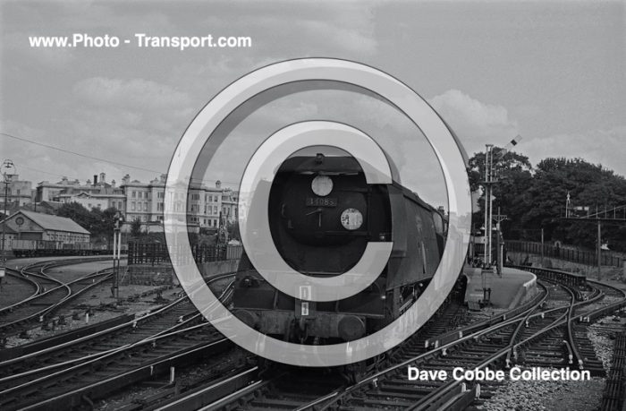 Un-rebuilt West Country 4-6-2 No.34083  605 Squadron