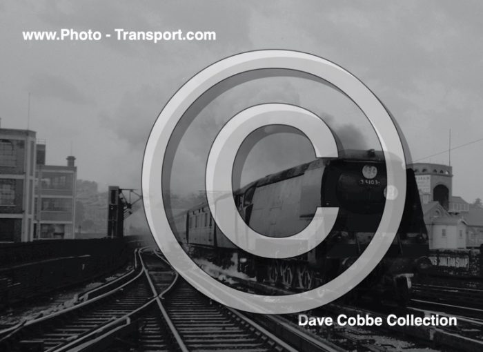 Un rebuilt West Country  4-6-2 No.34103 Calstock