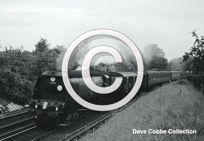 Un rebuilt West Country 4-6-2 No.34090  Weymouth 