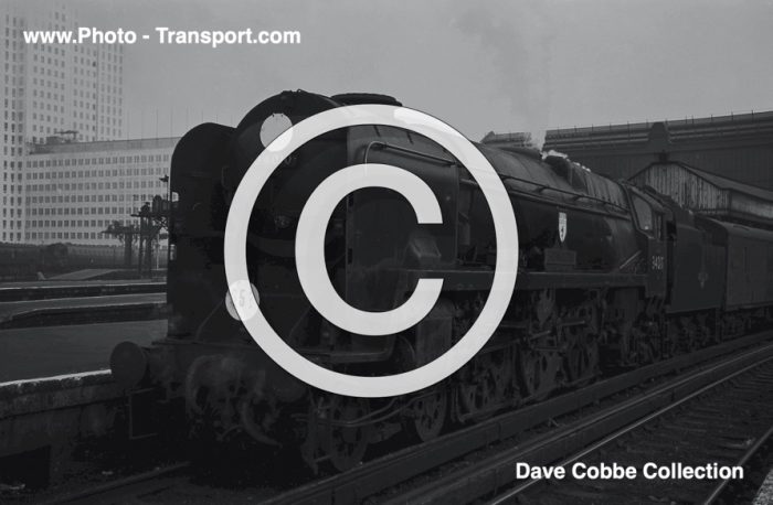 Rebuilt West Country 4-6-2 No.34010 Sidmouth