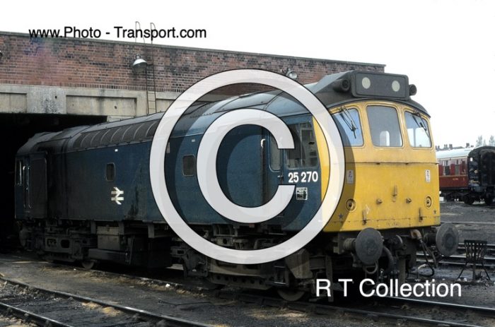 BR Class 25 No.25270