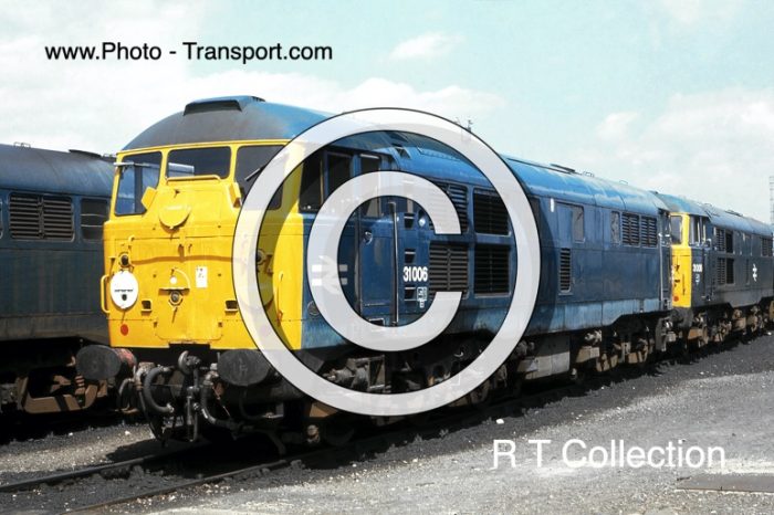 BR Class 31 Nos.31 006 & 31 008 At Stratford