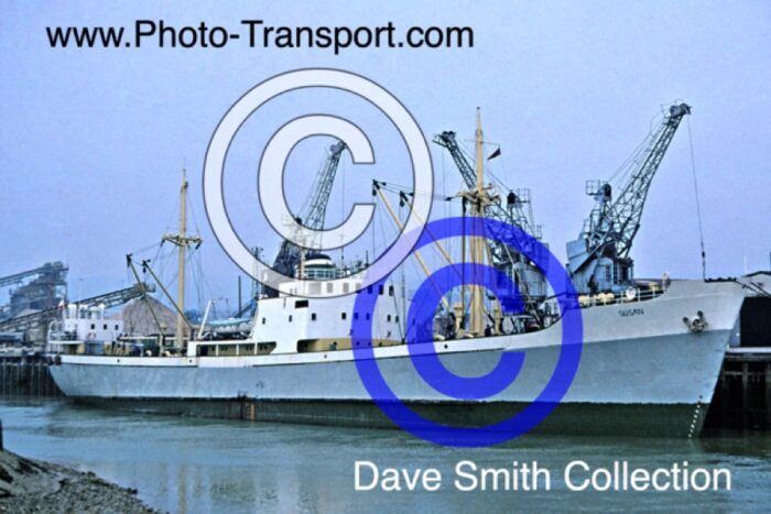 SUSAN ex Helgafell  - General Cargo - Docked Newhaven or Shoreham  - 3.10.1979 - IMO 5146670