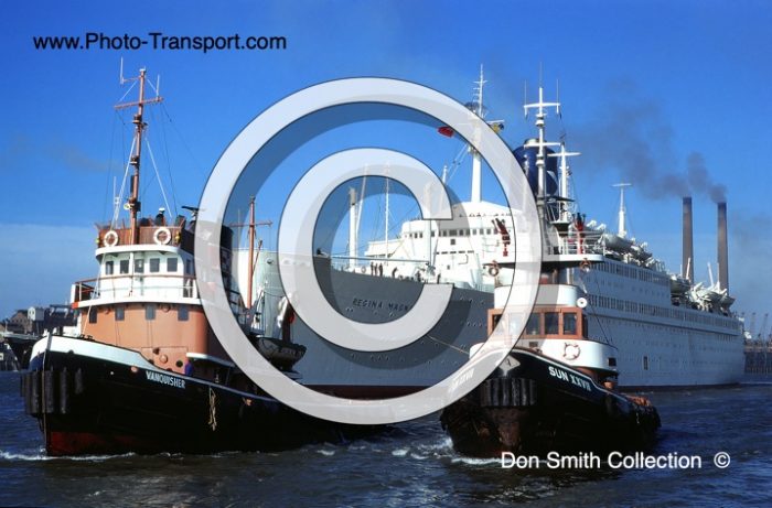 REGINA MAGNA -  with Tugs Vanquisher and Sun XXVII - Pass Cruise