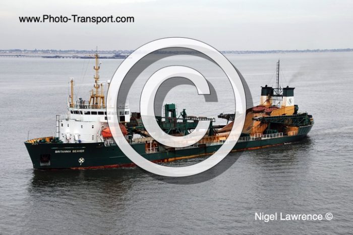 BRITANNIA BEAVER  - Dredger