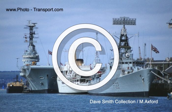 HMS GURKHA  F122 with HERALD  A138 and Aircraft Carrier