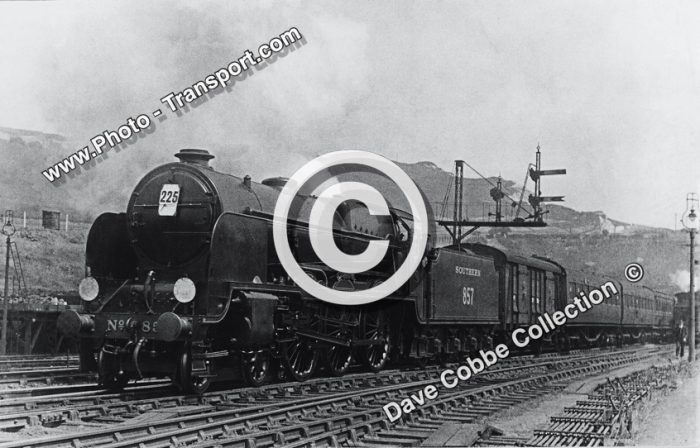Lord Nelson 4-6-0  No.857 LORD HOWE