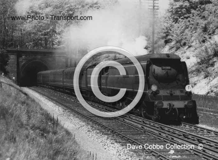 Battle Of Britain Class 4-6-0  No.34089  602 Squadron
