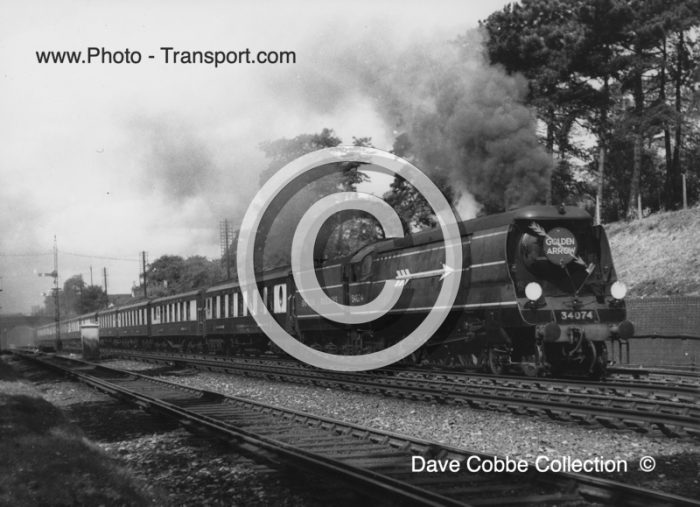 Battle Of Britain Class 4-6-0  No.34074  46 Squadron