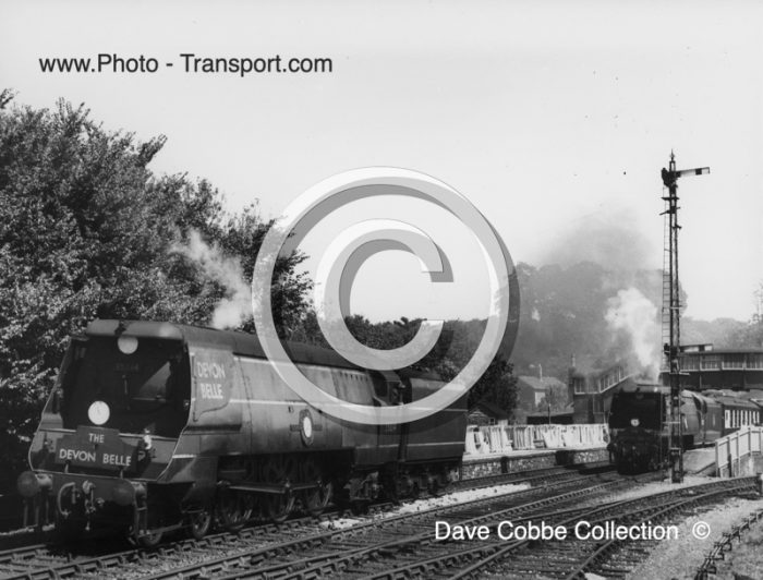 Merchant Navy Class 4-6-0  No.35014 Nederland Line light engine  and 3xxxx