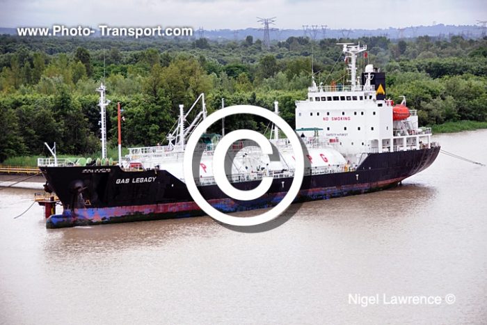 GAS LEGACY  -   Liquid Petroleum Gas Tanker
