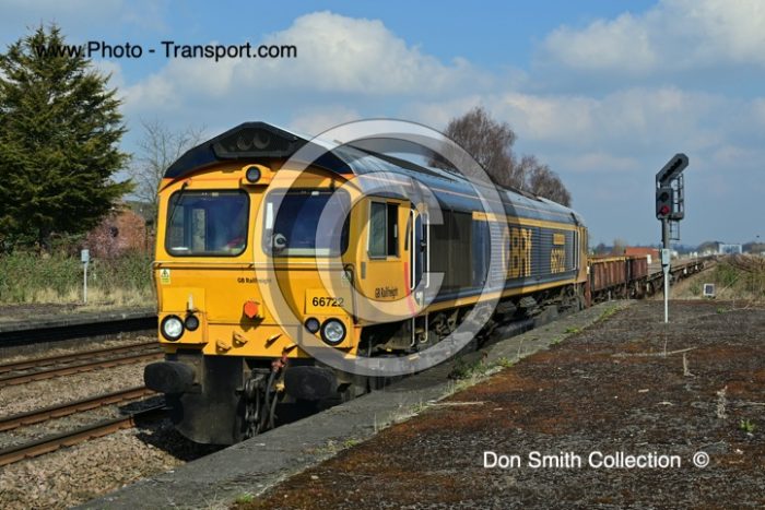 Class 66 GBrf No.66722 Sir Edward Watkin