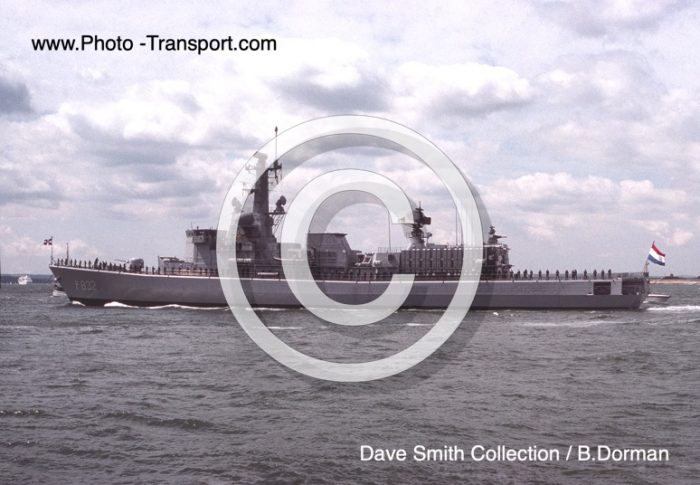 HNLMS ABRAHAM VAN DER HULST - F832 - Guided Missile Frigate