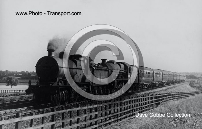 Class 2P/AC 4-4-0 No.40417 & LMS Jubilee 4-6-0 No.45739 Leinster