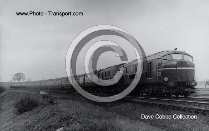 BR Class 16/1 Diesel-Electrics Nos.10001 and No.10000 on the up Royal Scot