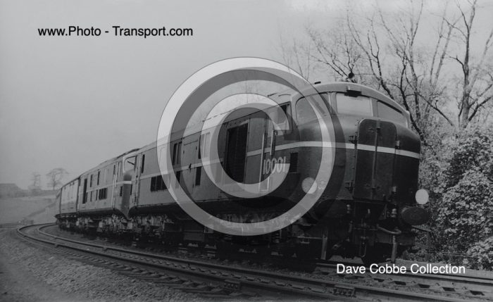 BR Class 16/1 Diesel-Electrics Nos.10001 and No.10000 on the up Royal Scot